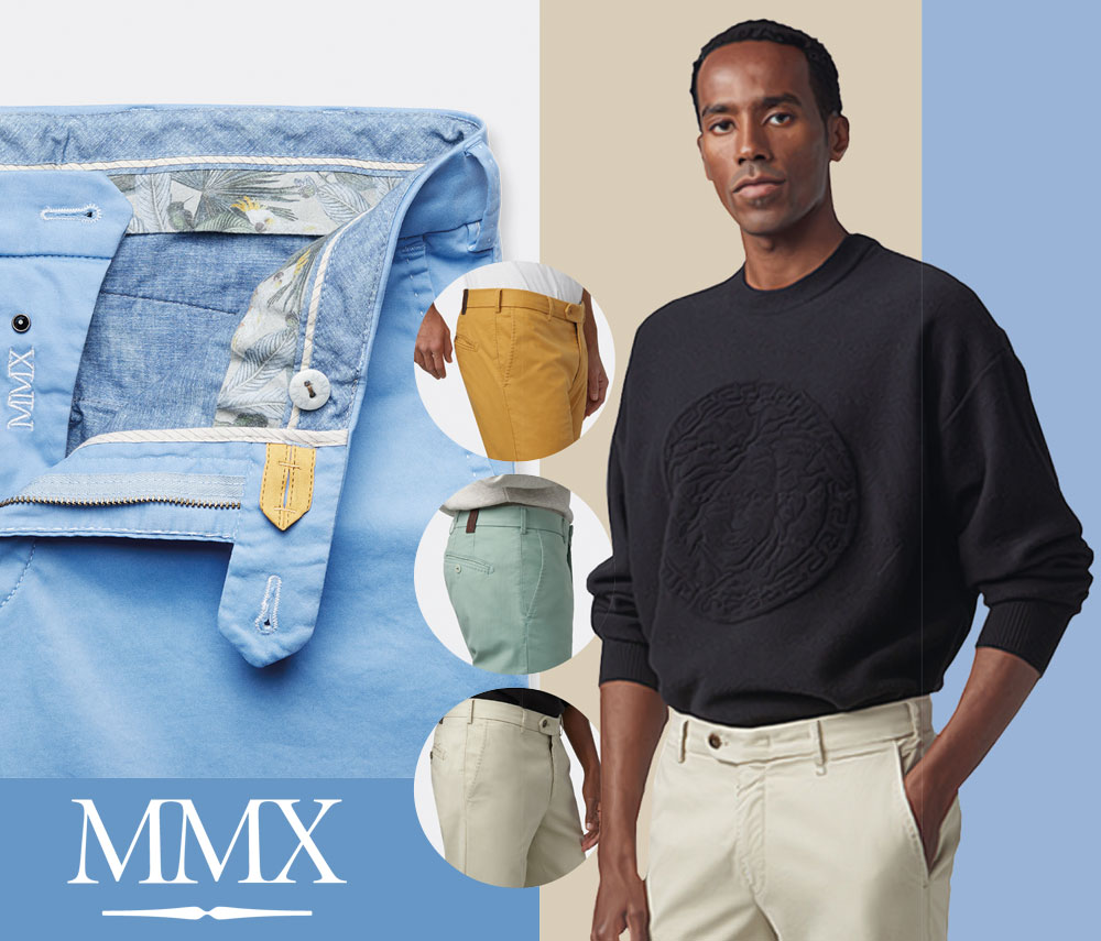 Die neue Hosen-Kollektion von MMX in verschiedenen Farben