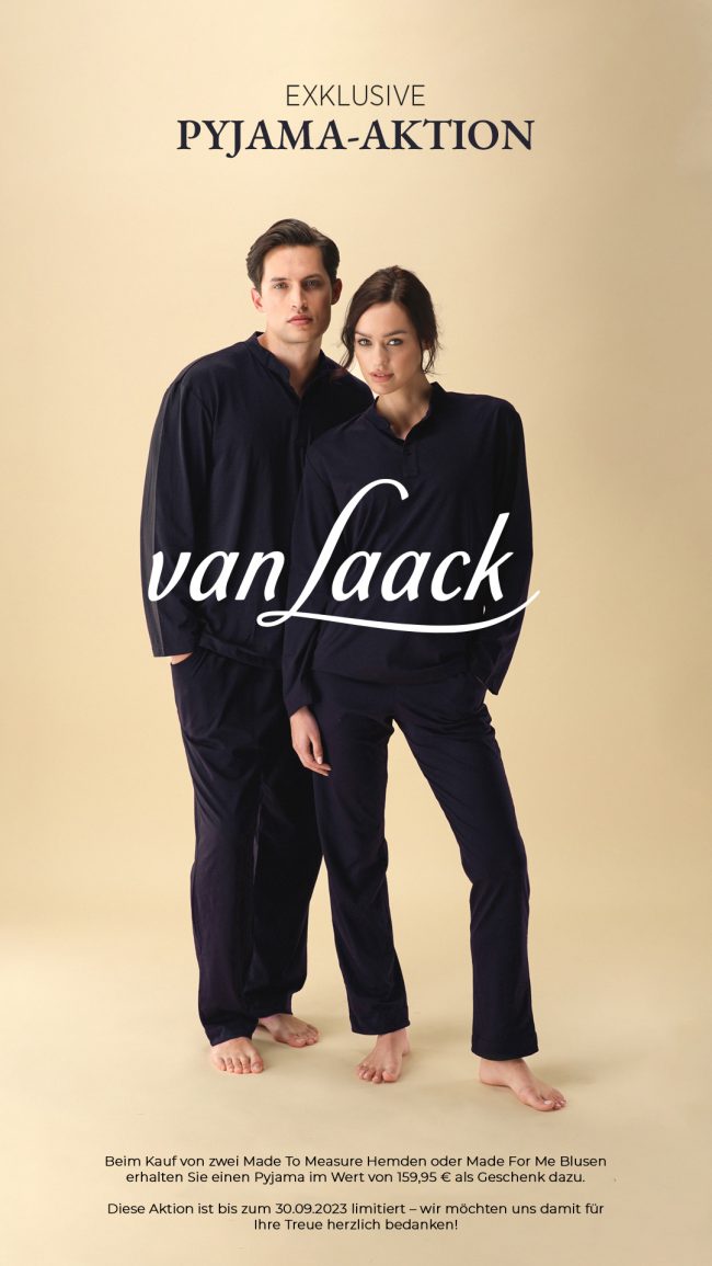 Pyjama Aktion vom Hersteller Van Laack